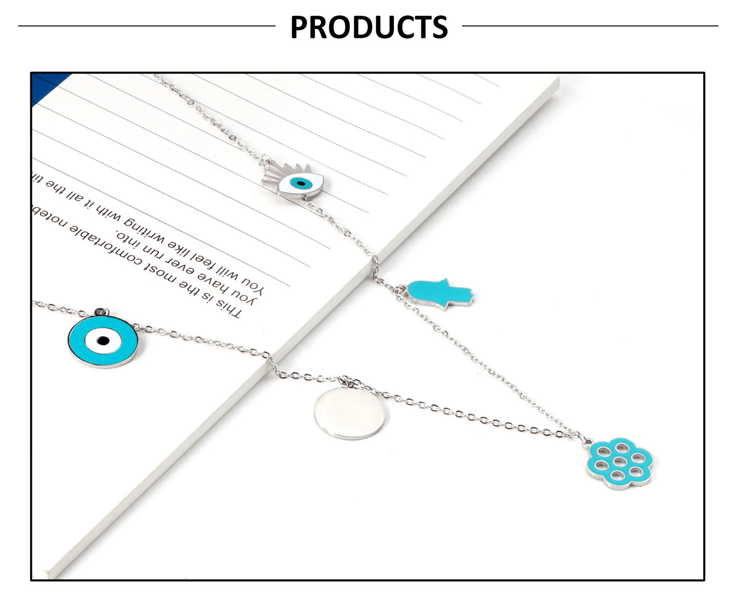 Evil Eye Charm Necklaces - OLIVIA JEWELRY