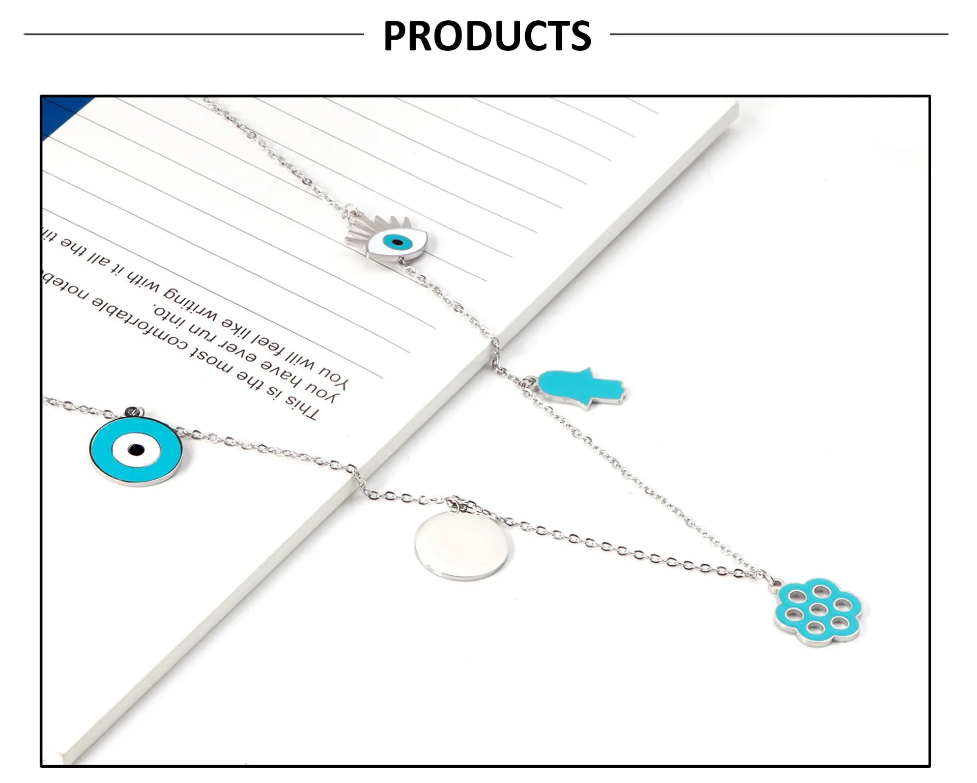 Evil Eye Charm Necklaces - OLIVIA JEWELRY