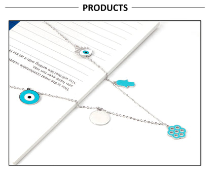 Evil Eye Charm Necklaces - OLIVIA JEWELRY