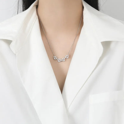 Olinda Magnetic Clover Pendant Necklace S925