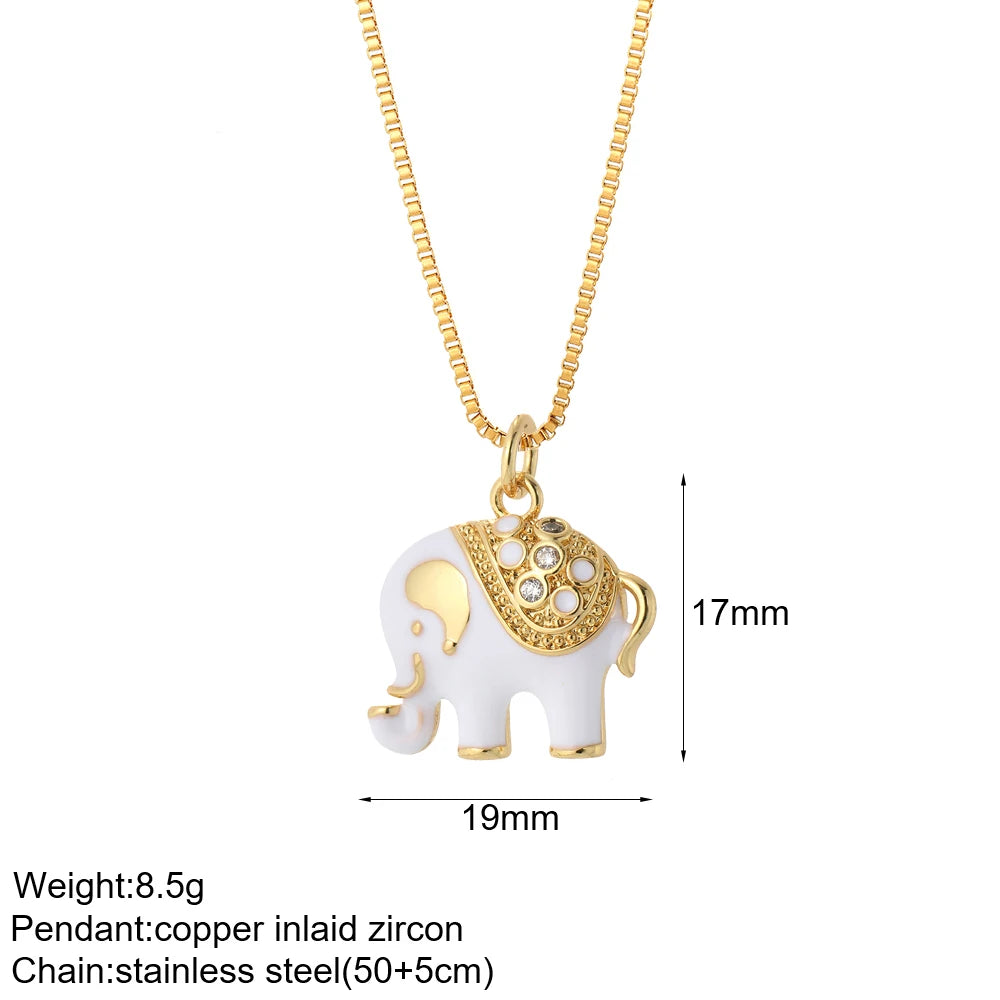 Cute Golden Necklace - OLIVIA JEWELRY