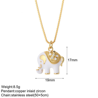 Cute Golden Necklace - OLIVIA JEWELRY
