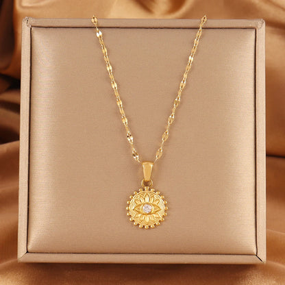 Turkish Evil Eye Necklace Lucky Jewelry - OLIVIA JEWELRY