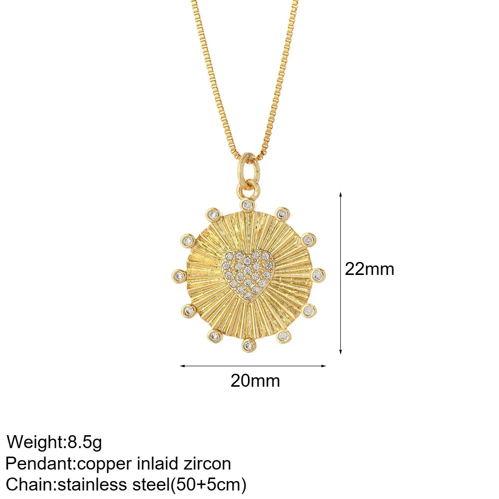 Cute Golden Necklace - OLIVIA JEWELRY