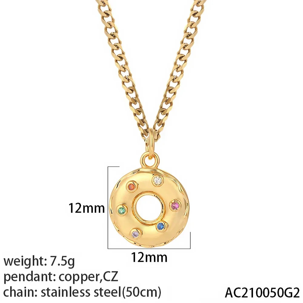 Cute Golden Necklace - OLIVIA JEWELRY