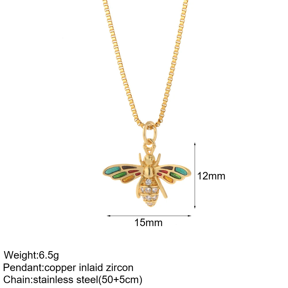 Cute Golden Necklace - OLIVIA JEWELRY
