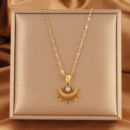 Turkish Evil Eye Necklace Lucky Jewelry - OLIVIA JEWELRY