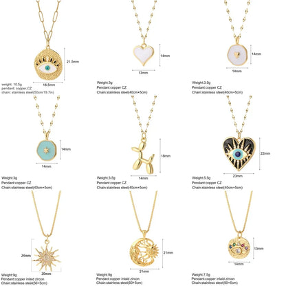 Cute Golden Necklace - OLIVIA JEWELRY