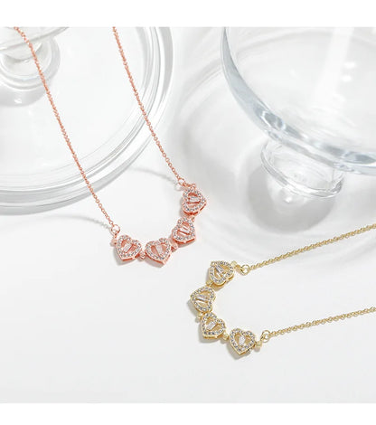 Olinda Magnetic Clover Pendant Necklace S925