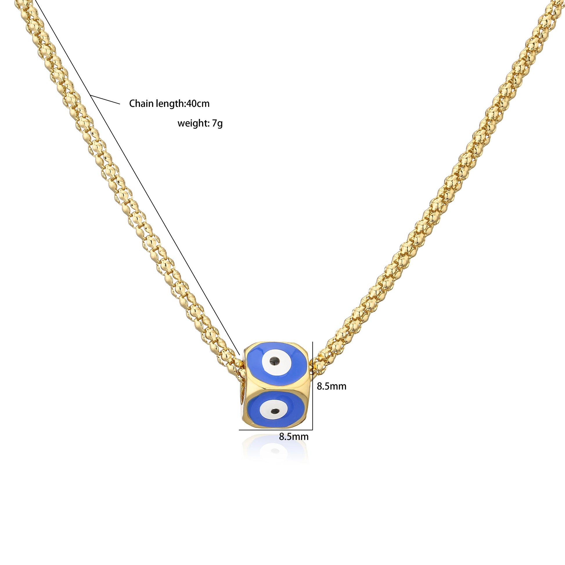Evil Eye Necklace Choker Jewelry - OLIVIA JEWELRY