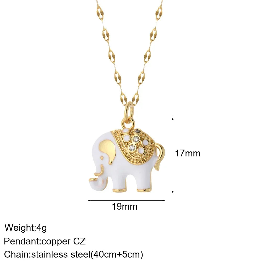 Cute Golden Necklace - OLIVIA JEWELRY