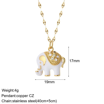 Cute Golden Necklace - OLIVIA JEWELRY