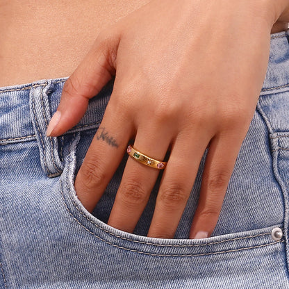 Mamacita Zircon Ring Waterproof 2025 - OLIVIA JEWELRY