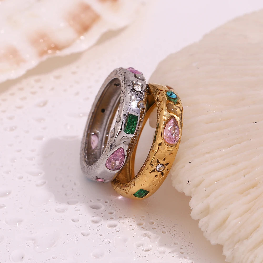 Mamacita Zircon Ring Waterproof 2025 - OLIVIA JEWELRY