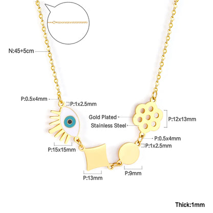 Evil Eye Charm Necklaces - OLIVIA JEWELRY