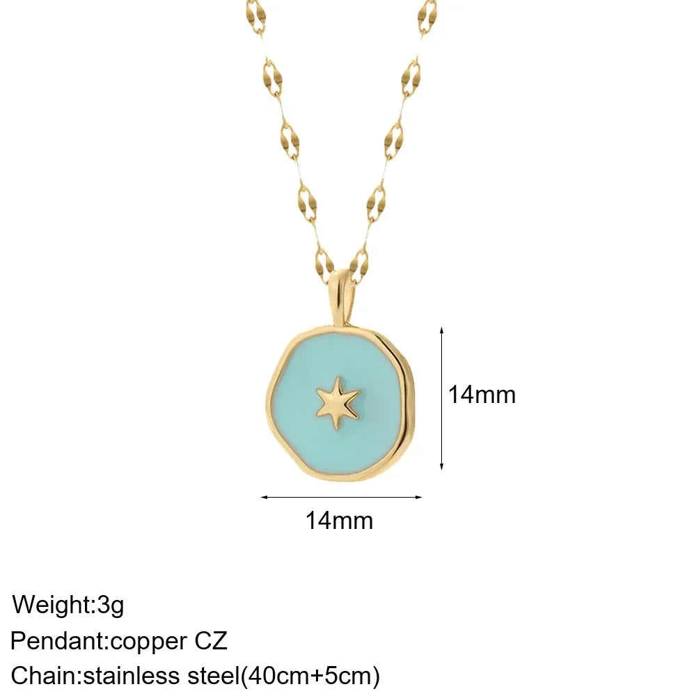 Cute Golden Necklace - OLIVIA JEWELRY