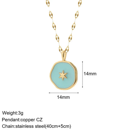 Cute Golden Necklace - OLIVIA JEWELRY
