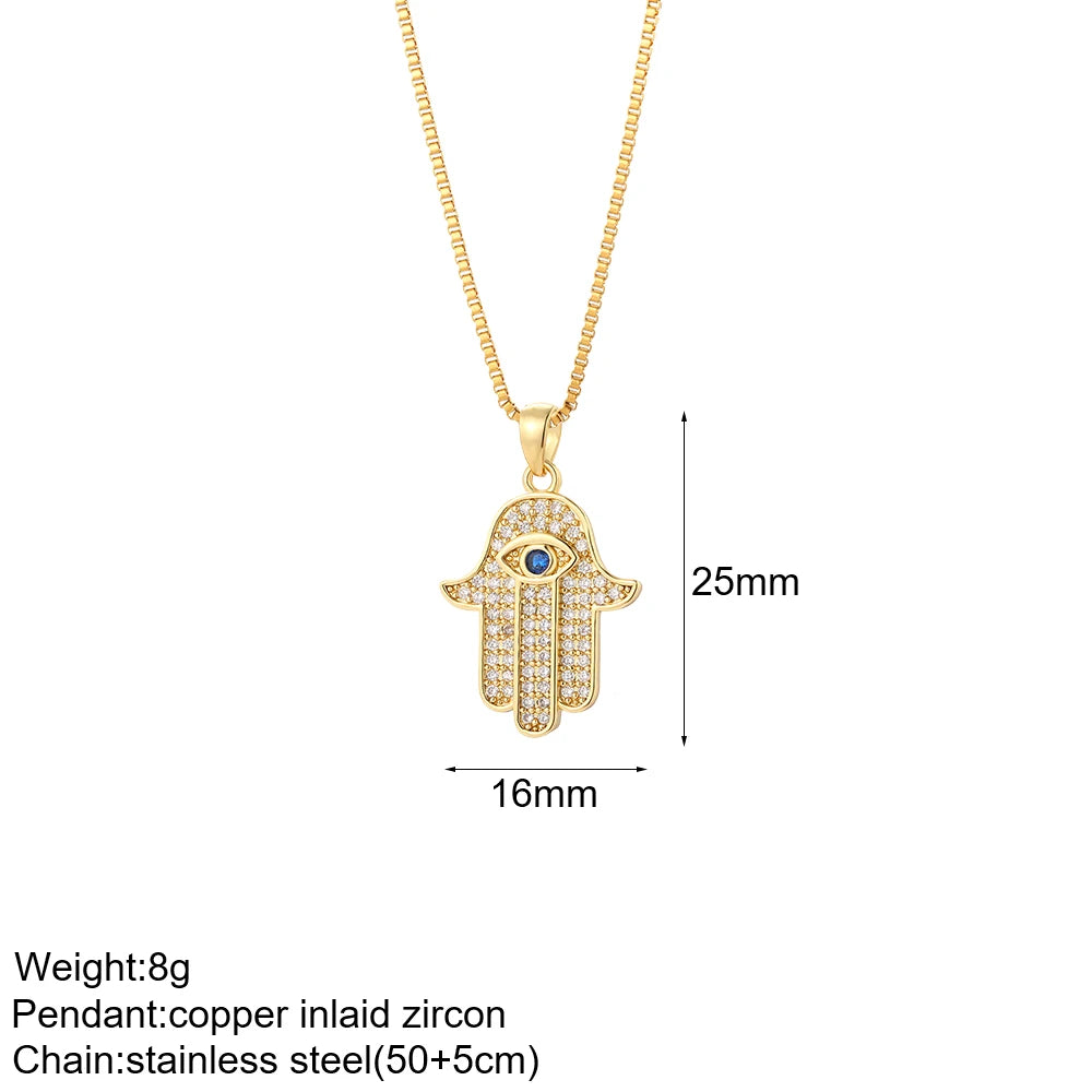 Cute Golden Necklace - OLIVIA JEWELRY