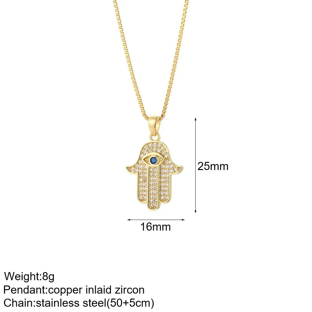 Cute Golden Necklace - OLIVIA JEWELRY