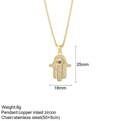 Cute Golden Necklace - OLIVIA JEWELRY