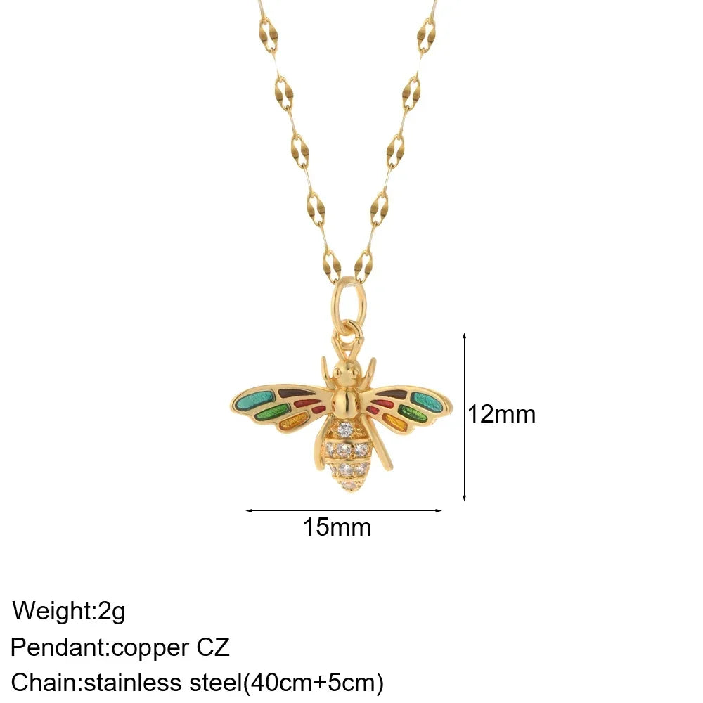 Cute Golden Necklace - OLIVIA JEWELRY