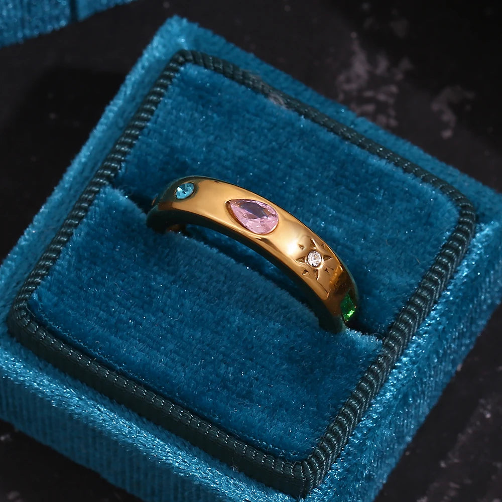 Mamacita Zircon Ring Waterproof 2025 - OLIVIA JEWELRY
