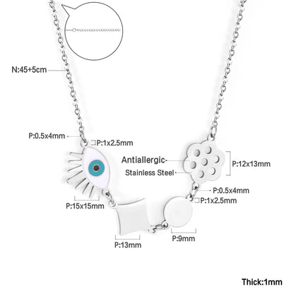 Evil Eye Charm Necklaces - OLIVIA JEWELRY